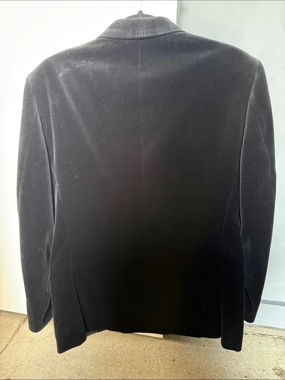 J. Crew Black Velvet Sport Coat Blazer